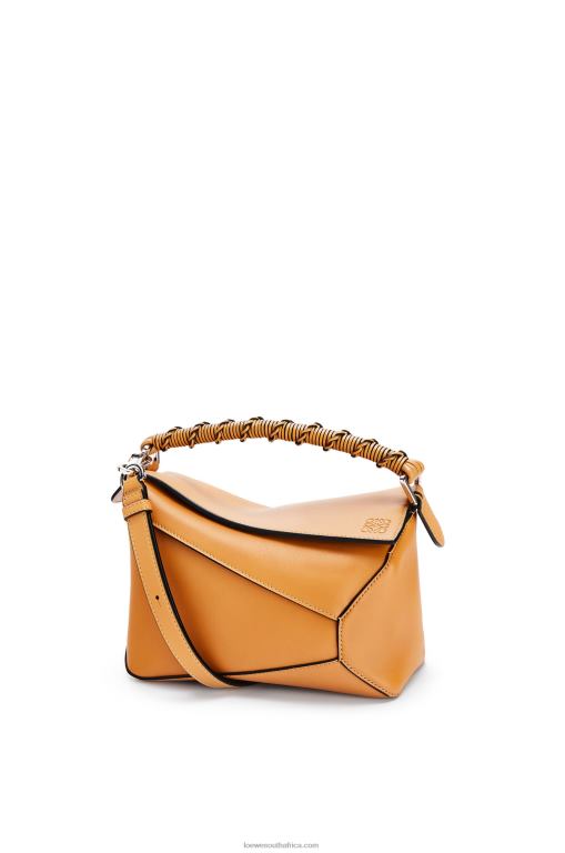 Loewe Women Small Puzzle bag in nappa calfskin 206XF517 Warm Desert