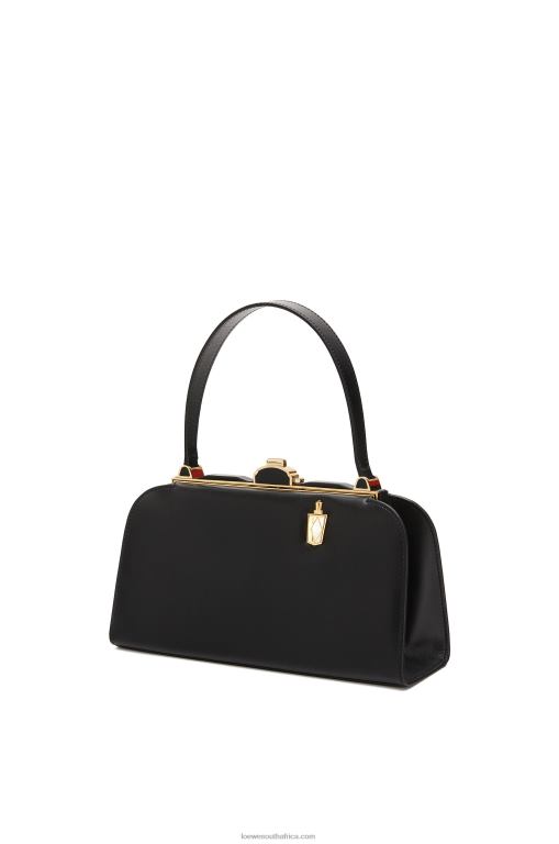 Loewe Women Lantern bag in box calfskin 206XF172 Black