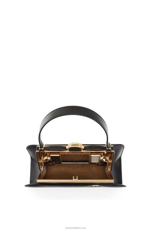 Loewe Women Lantern bag in box calfskin 206XF172 Black