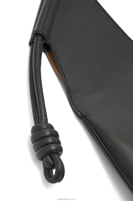 Loewe Women Paseo Tote in shiny nappa calfskin 206XF132 Black