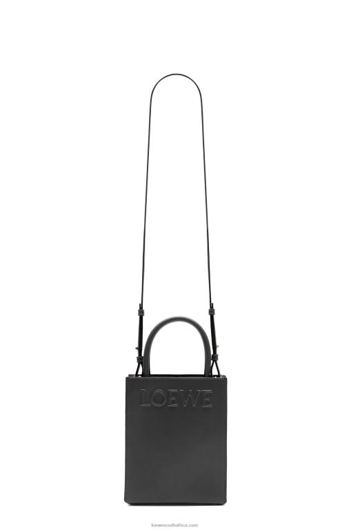 Loewe Women Standard A5 Tote in sleek calfskin 206XF118 Black