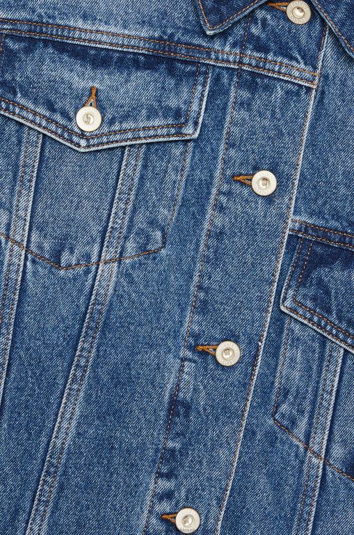 Loewe Women Deconstructed jacket in denim 206XF1187 Sporty Blue