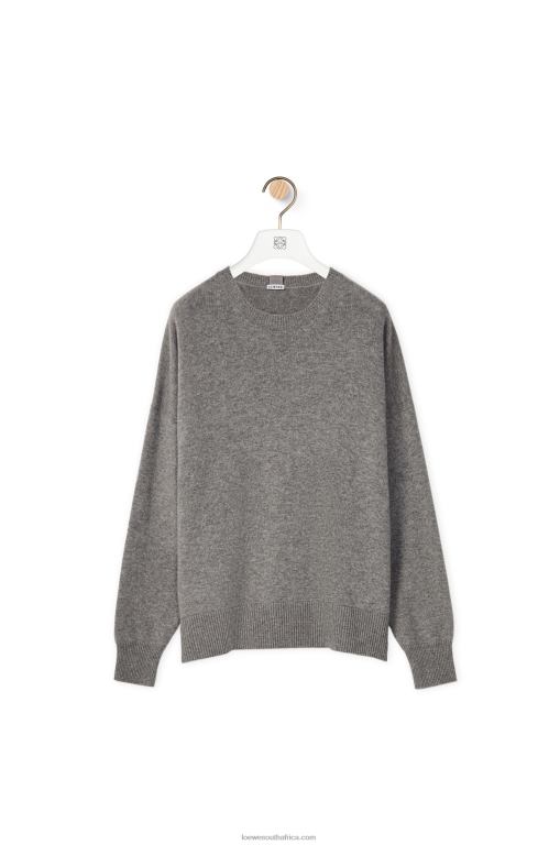 Loewe Women Sweater in cashmere 206XF1018 Grey