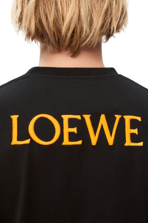 Loewe Women Calcifer T-shirt in cotton 206XF830 Multicolor