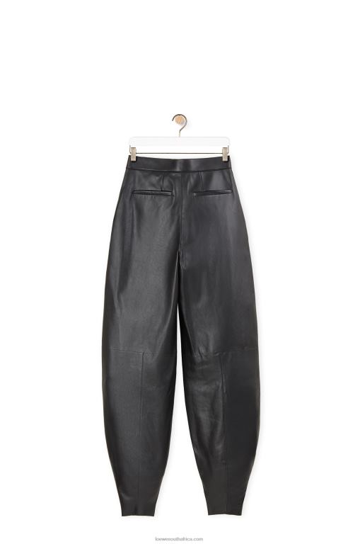 Loewe Women Balloon trousers in nappa 206XF1139 Black