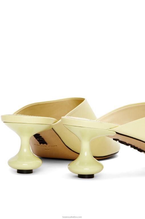 Loewe Women Toy mule in goatskin 206XF736 Faded Acacia