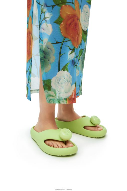 Loewe Women Foam Slide 206XF716 Lime
