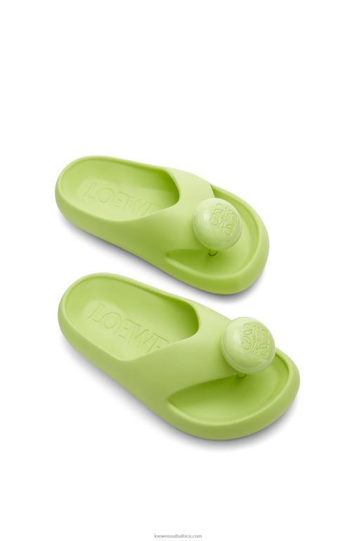 Loewe Women Foam Slide 206XF716 Lime