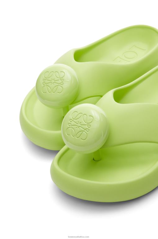 Loewe Women Foam Slide 206XF716 Lime