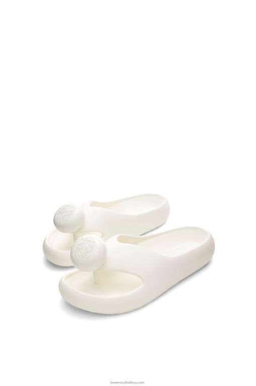 Loewe Women Foam Slide 206XF717 White