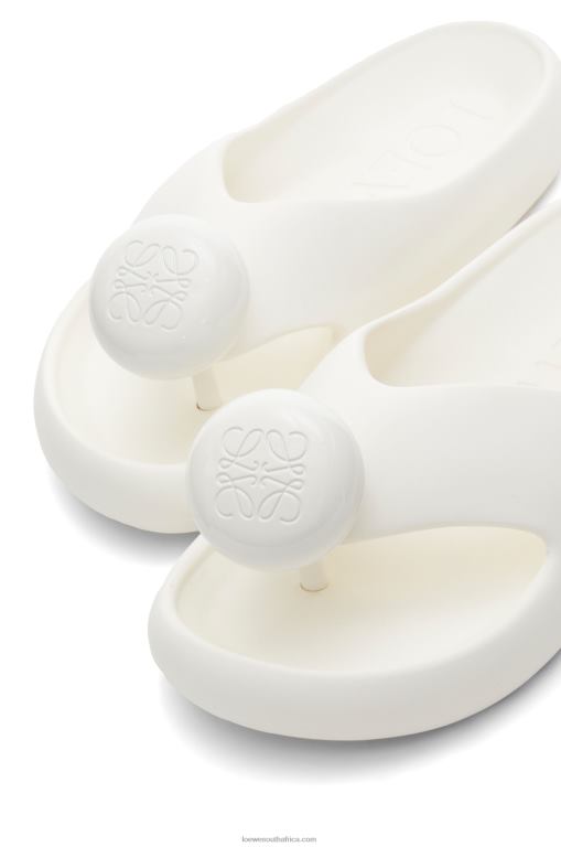 Loewe Women Foam Slide 206XF717 White
