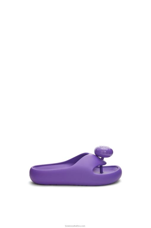Loewe Women Foam Slide 206XF718 Purple