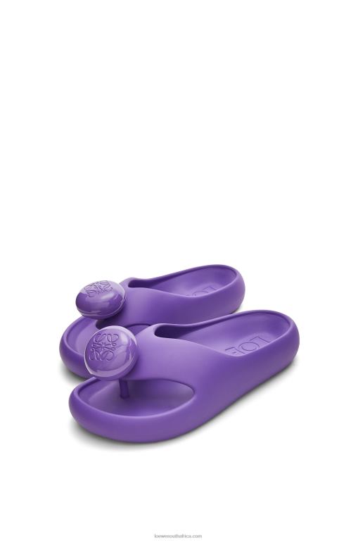 Loewe Women Foam Slide 206XF718 Purple