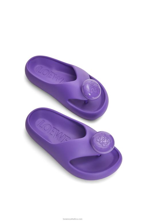 Loewe Women Foam Slide 206XF718 Purple