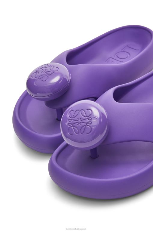 Loewe Women Foam Slide 206XF718 Purple