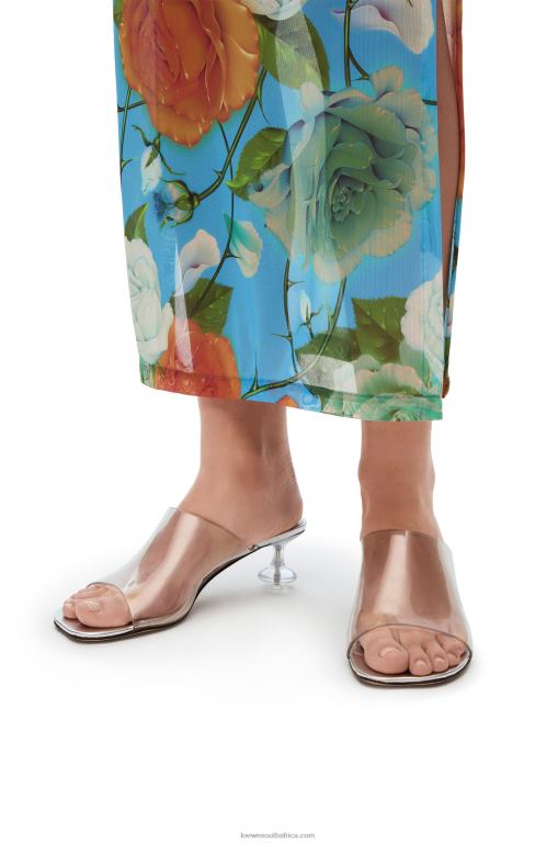 Loewe Women Toy slide in transparent material 206XF692 Transparent