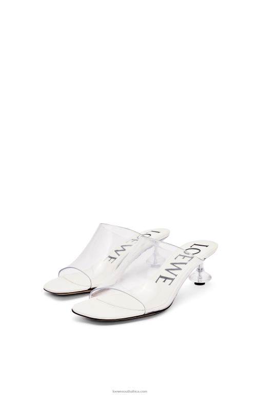 Loewe Women Toy slide in transparent material 206XF692 Transparent