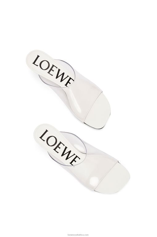 Loewe Women Toy slide in transparent material 206XF692 Transparent