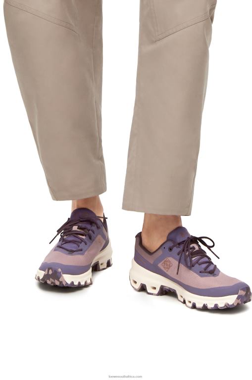 Loewe Women Cloudventure running shoe in nylon 206XF633 Lilac