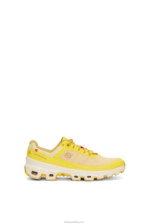 Loewe Women Cloudventure running shoe in nylon 206XF634 Pale Yellow
