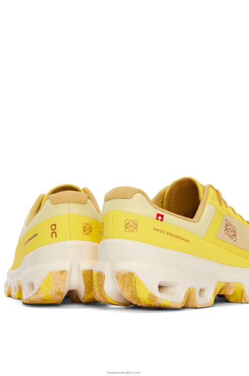 Loewe Women Cloudventure running shoe in nylon 206XF634 Pale Yellow