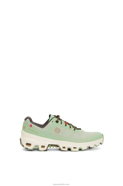 Loewe Women Cloudventure running shoe in nylon 206XF635 Pale Green