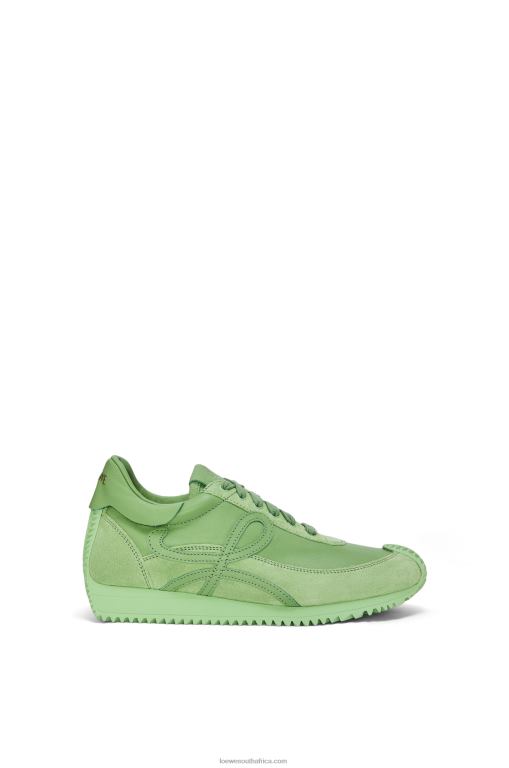 Loewe Women Flow runner in calfskin 206XF650 Mint