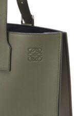 Loewe Men Buckle Horizontal tote in classic calfskin 206XF180 Khaki Green - Image 5