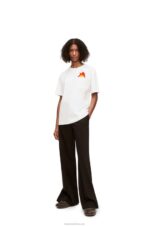 Loewe Men Calcifer pocket T-shirt in cotton 206XF828 White - Image 2