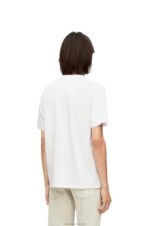 Loewe Men Calcifer pocket T-shirt in cotton 206XF828 White - Image 5