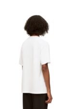 Loewe Men Calcifer pocket T-shirt in cotton 206XF828 White - Image 6