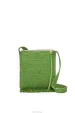 Loewe Men Fringes crossbody bag in organic cotton 206XF231 Green - Image 4