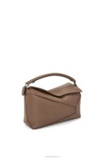 Loewe Men Puzzle Edge bag in grained calfskin 206XF541 Tundra - Image 2