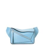 Loewe Men Small Puzzle bumbag in classic calfskin 206XF567 Olympic Blue