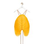 Loewe Women Alocasia Leaf top 206XF860 Bright Orange