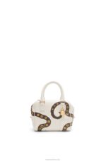Loewe Women Amazona 16 in nappa calfskin 206XF143 Soft White