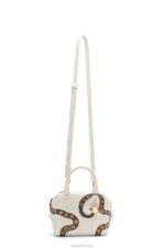 Loewe Women Amazona 16 in nappa calfskin 206XF143 Soft White - Image 5