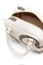 Loewe Women Amazona 16 in nappa calfskin 206XF143 Soft White - Image 6