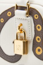Loewe Women Amazona 16 in nappa calfskin 206XF143 Soft White - Image 9