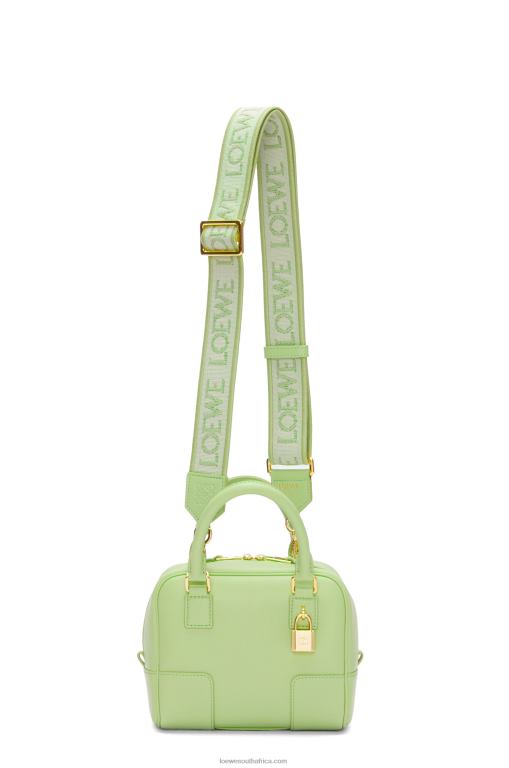 Loewe Women Amazona 16 Square bag in nappa calfskin 206XF137 Light Pale Green - Image 2