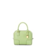 Loewe Women Amazona 16 Square bag in nappa calfskin 206XF137 Light Pale Green