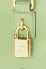 Loewe Women Amazona 16 Square bag in nappa calfskin 206XF137 Light Pale Green - Image 9