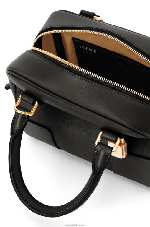 Loewe Women Amazona 16 Square bag in nappa calfskin 206XF140 Black - Image 11