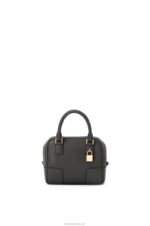 Loewe Women Amazona 16 Square bag in nappa calfskin 206XF140 Black