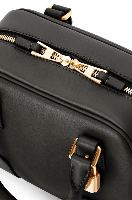 Loewe Women Amazona 16 Square bag in nappa calfskin 206XF140 Black - Image 3