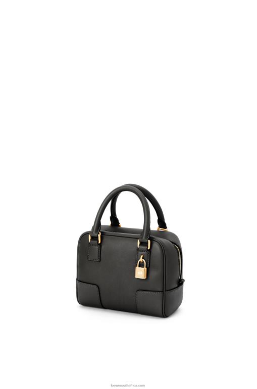 Loewe Women Amazona 16 Square bag in nappa calfskin 206XF140 Black - Image 7