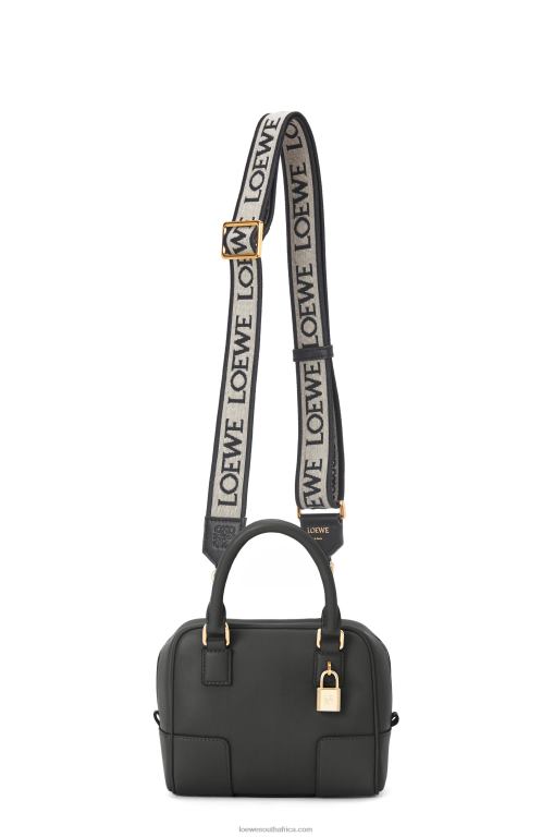 Loewe Women Amazona 16 Square bag in nappa calfskin 206XF140 Black - Image 10