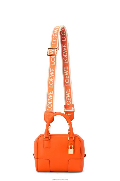 Loewe Women Amazona 16 Square bag in nappa calfskin 206XF145 Orange - Image 2
