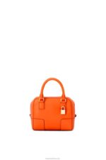 Loewe Women Amazona 16 Square bag in nappa calfskin 206XF145 Orange