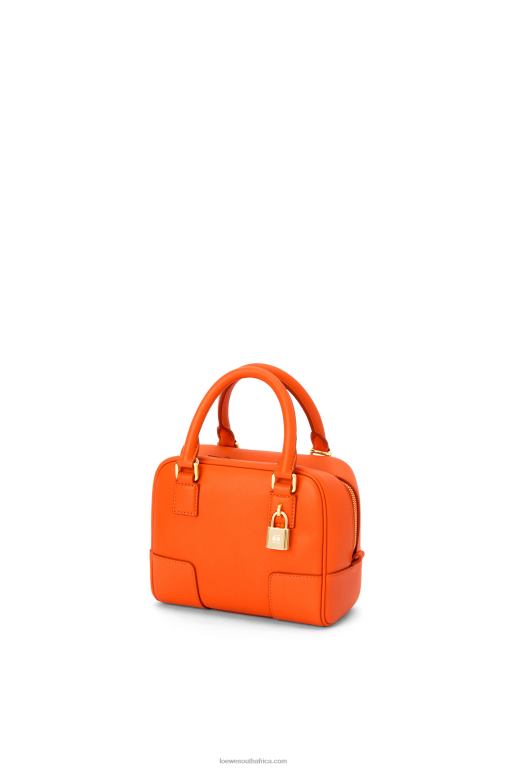 Loewe Women Amazona 16 Square bag in nappa calfskin 206XF145 Orange - Image 3
